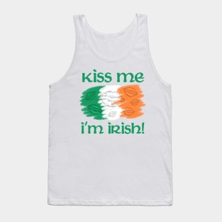 Kiss me I'm Irish Tank Top